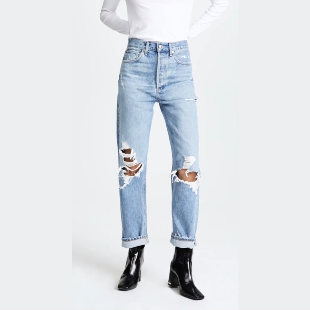 AGOLDE
90s Mid Rise Straight Fit Jeans